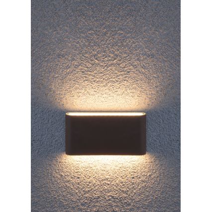 Redo 9054 - Luz de parede LED de exterior POCKET 2xLED/6W/230V IP54
