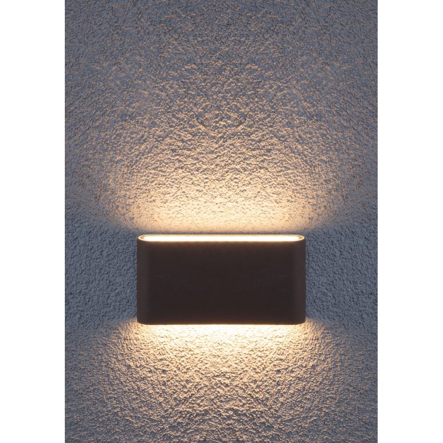Redo 9054 - Luz de parede LED de exterior POCKET 2xLED/6W/230V IP54