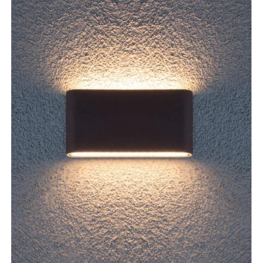Redo 9054 - Luz de parede LED de exterior POCKET 2xLED/6W/230V IP54