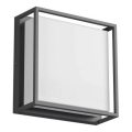 Redo 90565 - Iluminação de parede exterior LED QUADRIS LED/20W/230V IP54 antracite