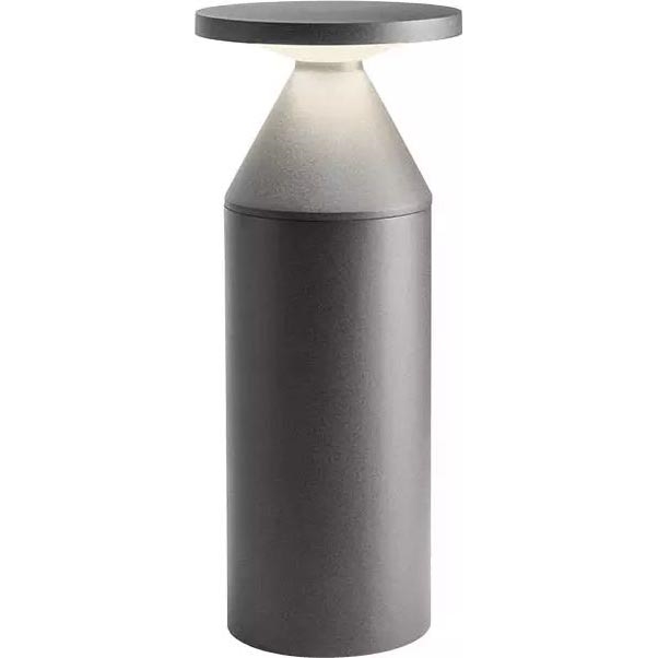 Redo 90589 - Luminária de exterior LED BIRO LED/12W/230V 3000K 30 cm IRC 90 IP65 antracite
