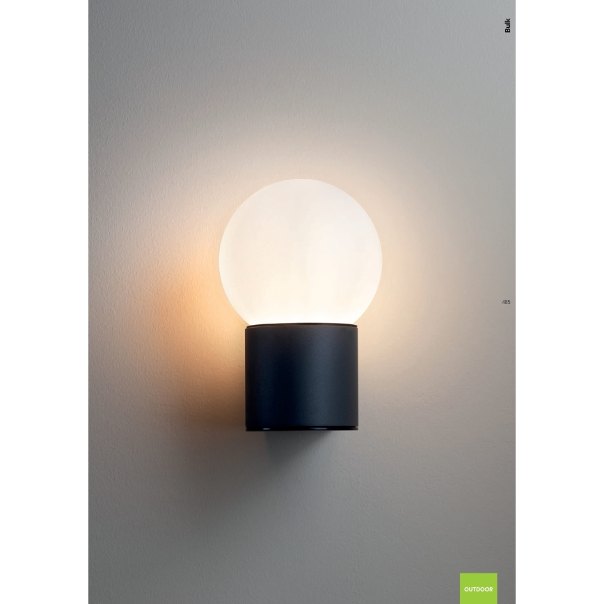 Redo 90640 - Iluminação de parede exterior BULK 1xE27/28W/230V IP44 antracite