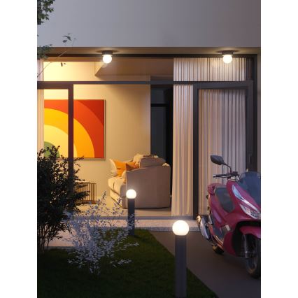 Redo 90642 - Candeeiro exterior BULK 1xE27/28W/230V 50 cm IP44 antracite