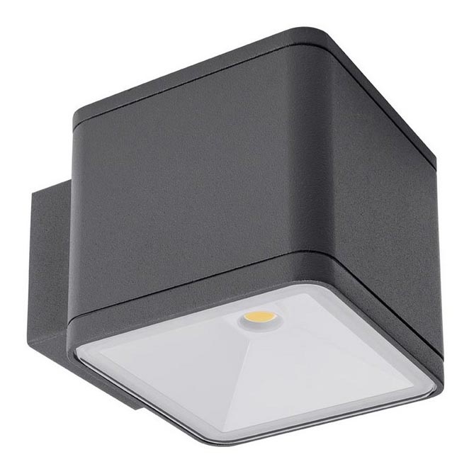 Redo 9069 - Luz de parede LED de exterior BETA LED/6W/230V IP54