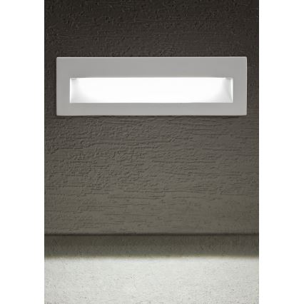 Redo 9091 - Iluminação para escadas exteriores LED IGOR LED/6W/230V 3000K IP54 branco