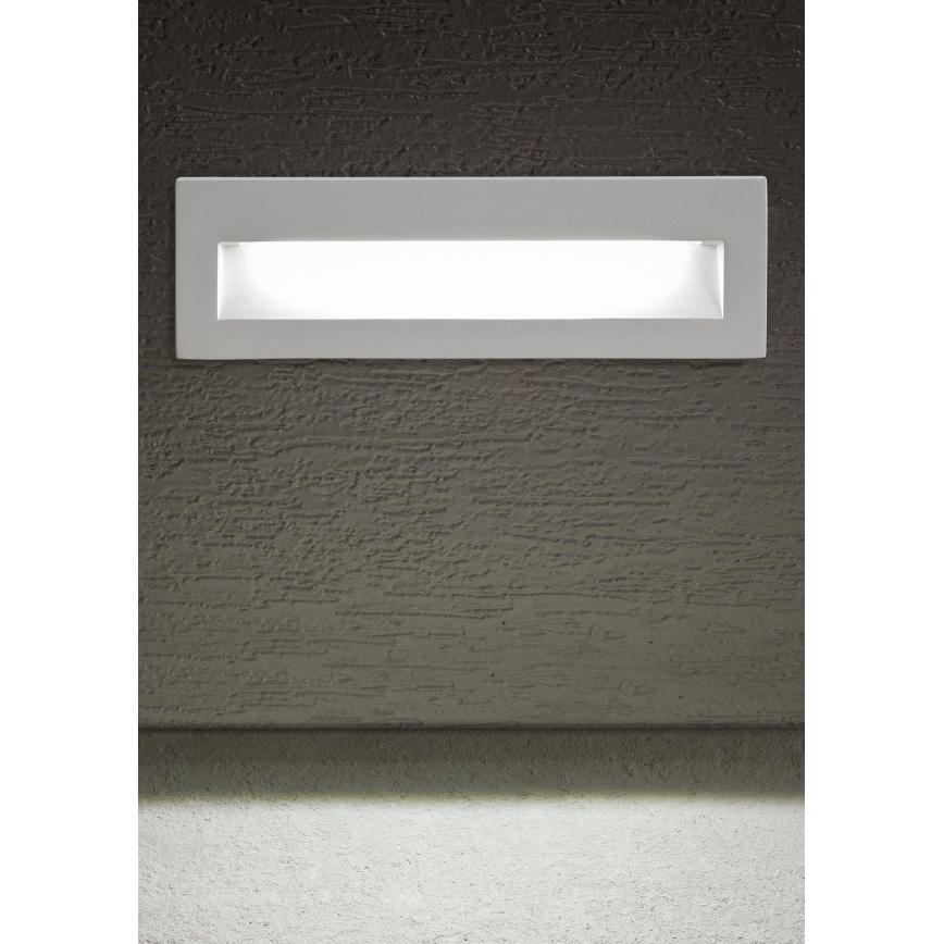 Redo 9091 - Iluminação para escadas exteriores LED IGOR LED/6W/230V 3000K IP54 branco