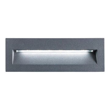 Redo 9092 - Iluminação para escadas exteriores LED IGOR LED/6W/230V 3000K IP54 antracite