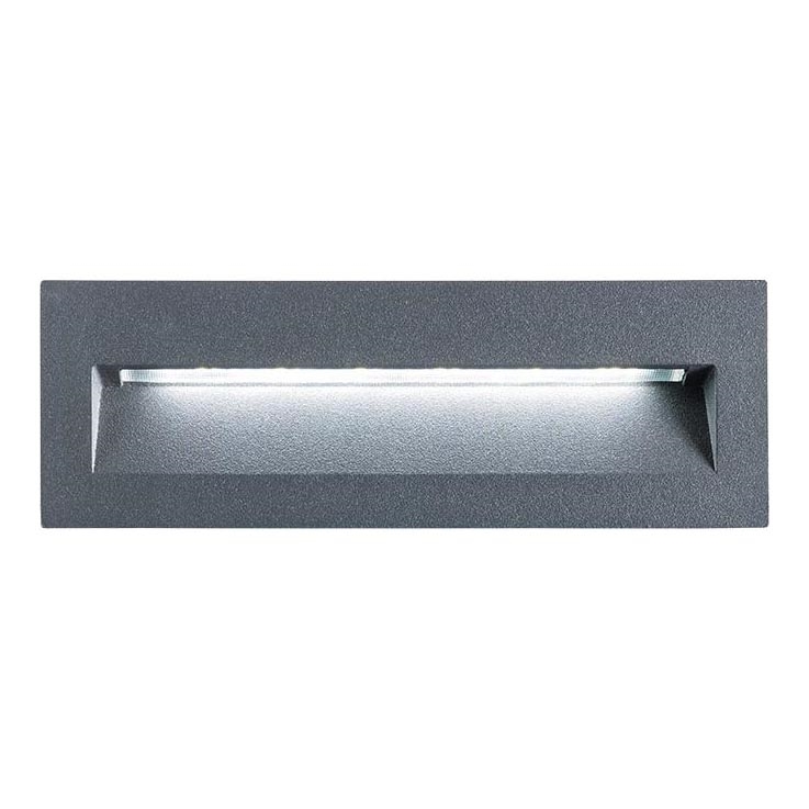Redo 9092 - Iluminação para escadas exteriores LED IGOR LED/6W/230V 3000K IP54 antracite