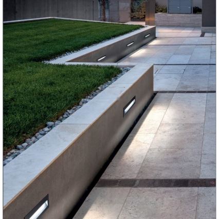 Redo 9092 - Iluminação para escadas exteriores LED IGOR LED/6W/230V 3000K IP54 antracite