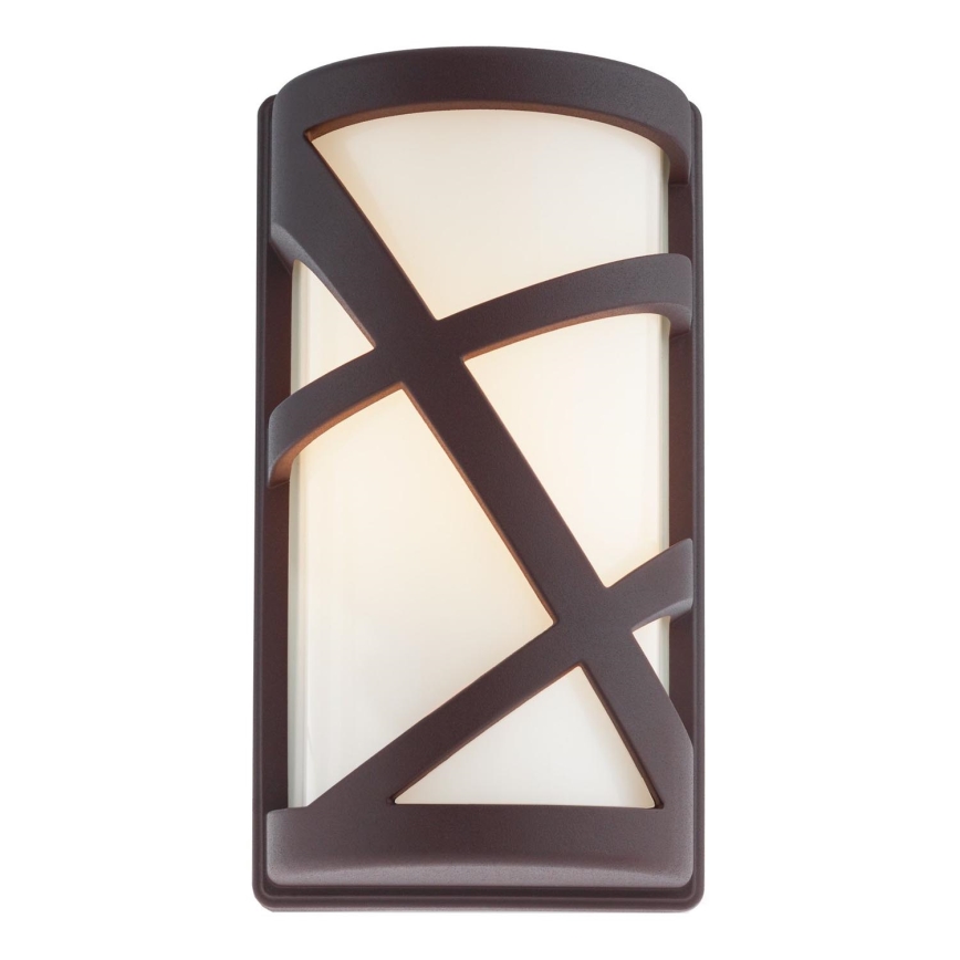Redo 9097 - Luz de parede de exterior VORTEX 1xE27/20W/230V IP44
