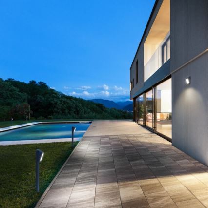 Redo 9168 - Candeeiro exterior LED ARGES LED/3W/230V IP54 castanho