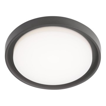 Redo 9184 - Candeeiro de tecto exterior LED BEZEL LED/30W/230V Ø 34 cm IP54 antracite