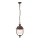 Redo 9279 - Candelabro de exterior numa corrente VERONA 1xE27/70W/230V IP44