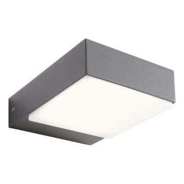 Redo 9560 - Iluminação de parede exterior LED CUBE LED/7W/230V 3000K IP54 antracite