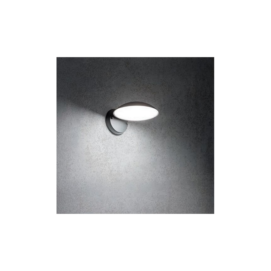 Redo 9617 - Candeeiro de parede exterior LED CAPP LED/12W/230V IP54 antracite