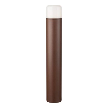 Redo 9683 - Luminária LED para exterior CYCLO LED/9W/230V 2900-3100K 90 cm IP54 castanha