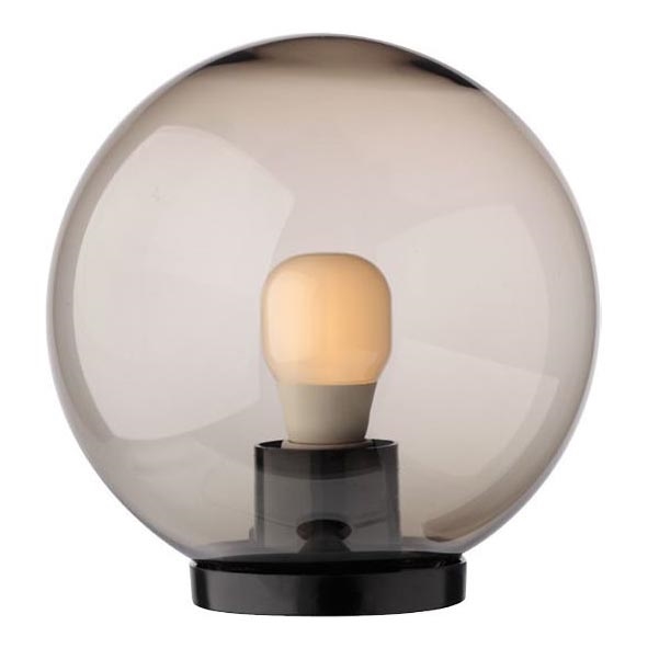 Redo 9770 - Abajur de substituição para iluminação exterior SFERA diâmetro 25 cm IP44 castanho