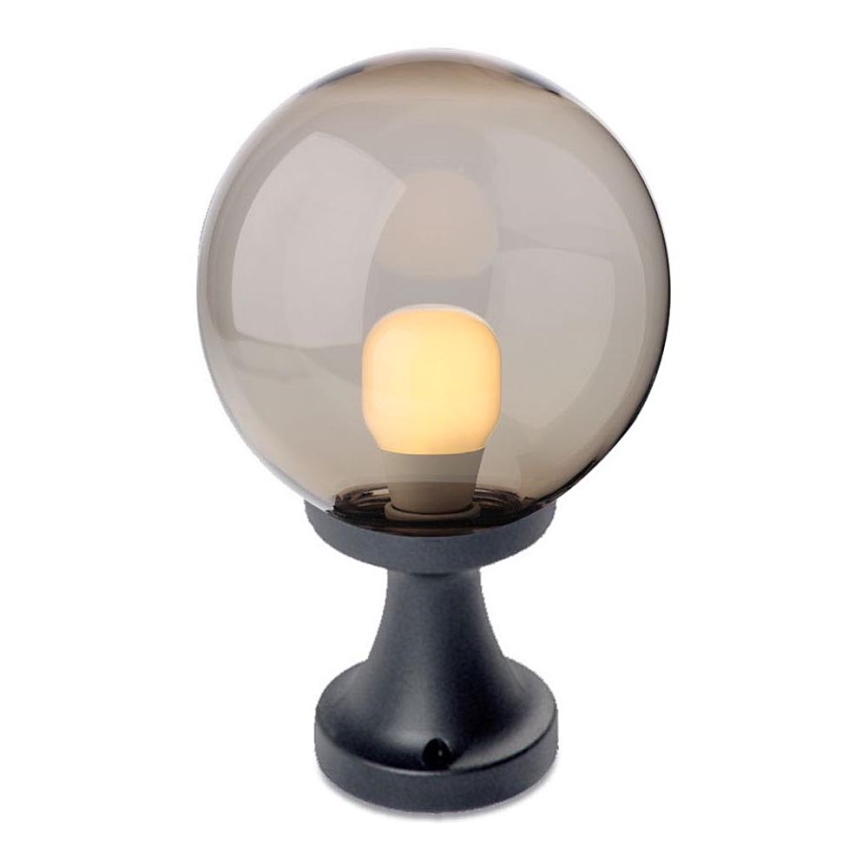 Redo 9774 - Candeeiro exterior SFERA 1xE27/42W/230V IP44 25x38 cm castanho