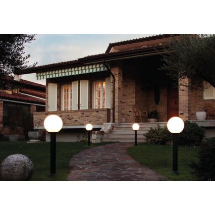 Redo 9780 - Candeeiro exterior SFERA 1xE27/42W/230V IP44 25x75 cm branco