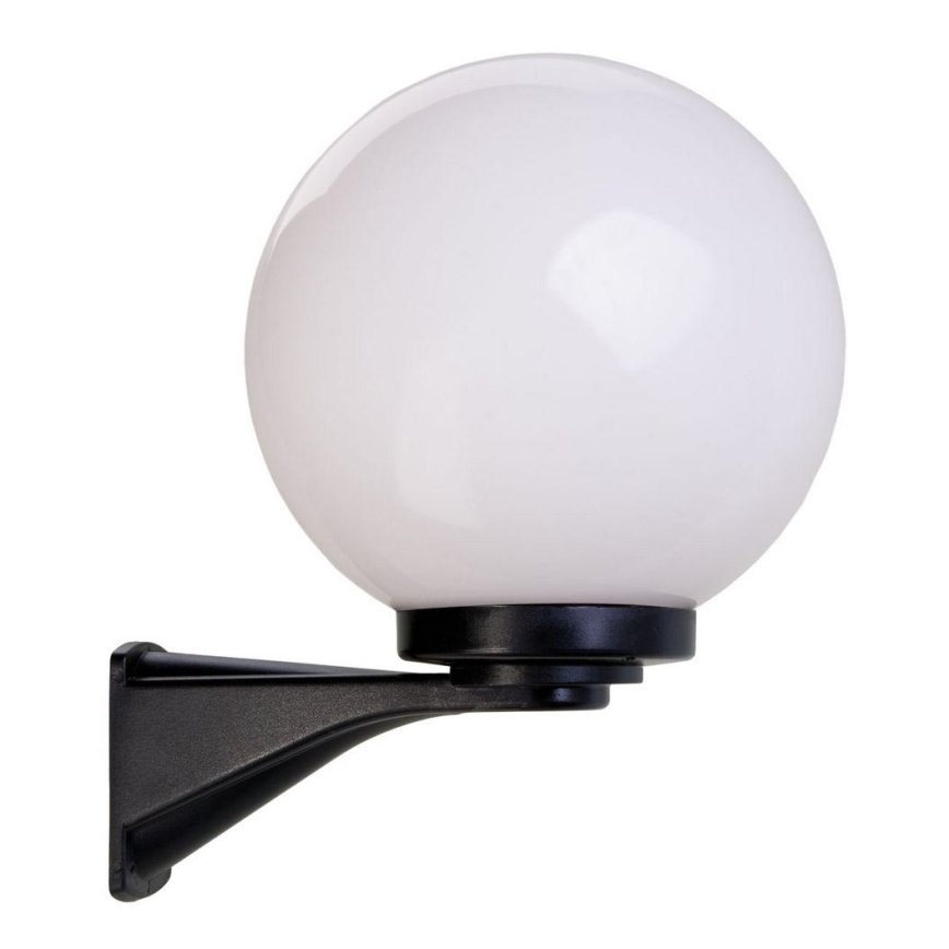 Redo 9789 - Iluminação de parede exterior SFERA 1xE27/42W/230V IP44 branco