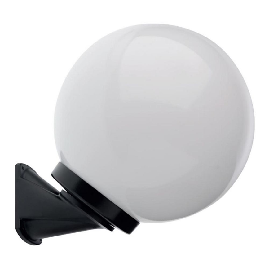 Redo 9873 - Iluminação de parede exterior SFERA 1xE27/42W/230V IP44 branco