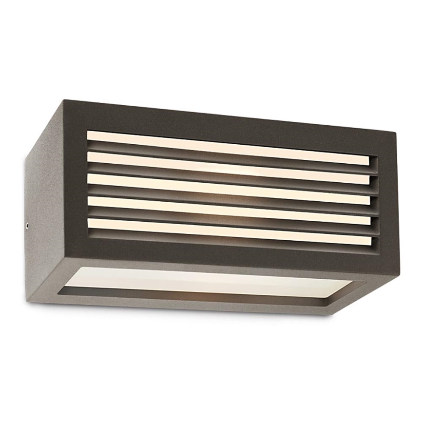 Redo 9898 - Luz de parede de exterior BRICK 1xE27/23W/230V IP54