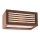 Redo 9899 - Luz de parede de exterior BRICK 1xE27/23W/230V IP54
