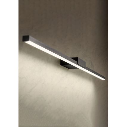 Redo01-3270 - Iluminação de espelho para casa de banho LED ASTON LED/12W/230V 60 cm CRI 90 IP44 preto