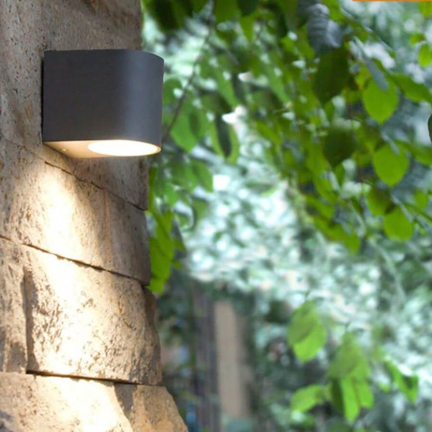 Refletor de parede de exterior BOSTON 1xGU10/10W/230V IP44