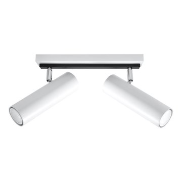 Refletor DIREZIONE 2xGU10/40W/230V branco