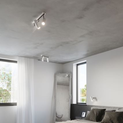 Refletor DIREZIONE 2xGU10/40W/230V branco