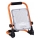 Refletor LED recarregável regulável com tripé LED/100W/3,2V 4500K 10000 mAh IP65 laranja