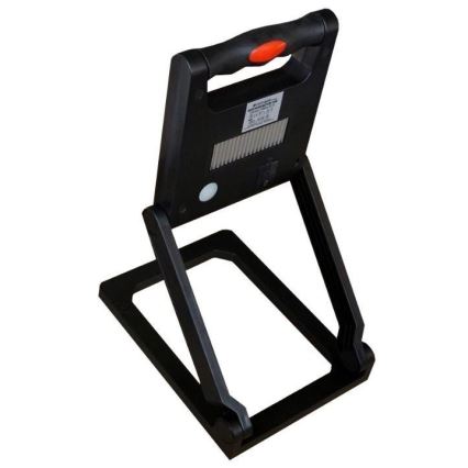 Refletor LED recarregável regulável LED/10W/3,7V 4000 mAh IP54 preto