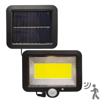 Refletor Solar LED com sensor DUO LED/1W/3,7V 1200 mAh IP44