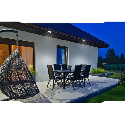 Refletor Solar LED com sensor de movimento e crepúsculo NOCTIS LED/2W/1800 mAh 3,7V 6000K IP65