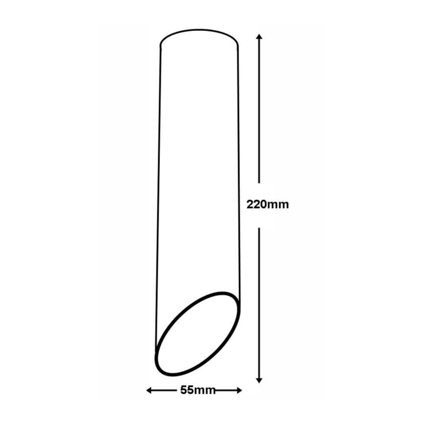 Refletor VALDA 1xGU10/60W/230V branco