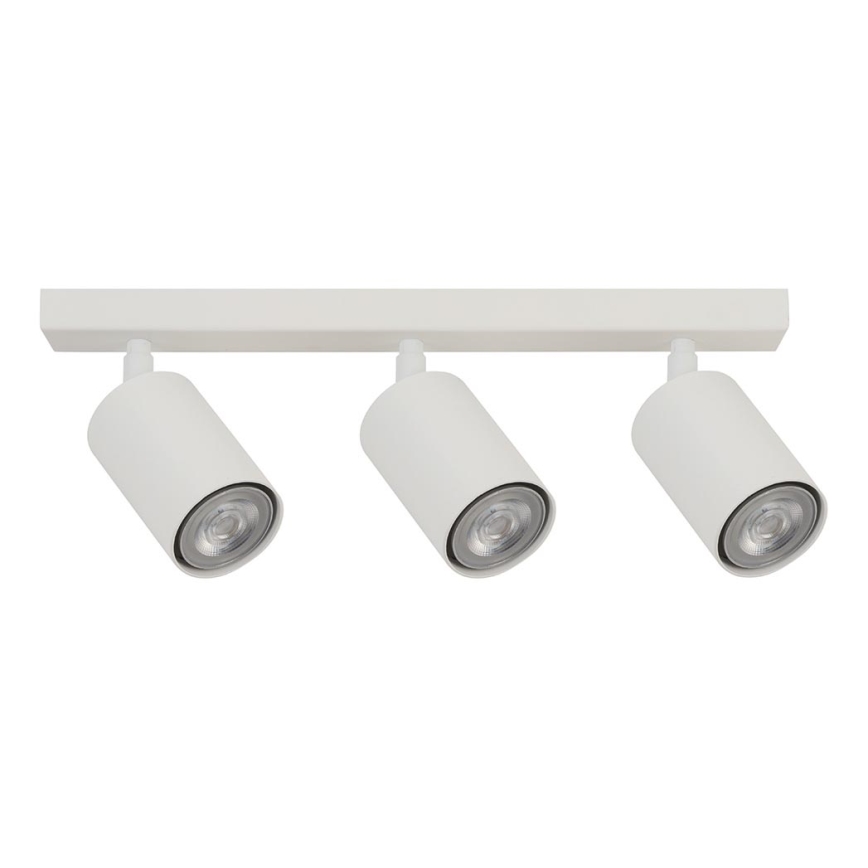 Refletor ZOOM 3xGU10/25W/230V branco