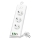 Régua de tomadas com interruptor LINEA PRO 3x230V + 3xUSB-A + 1xUSB-C SCHUKO 3 m branca