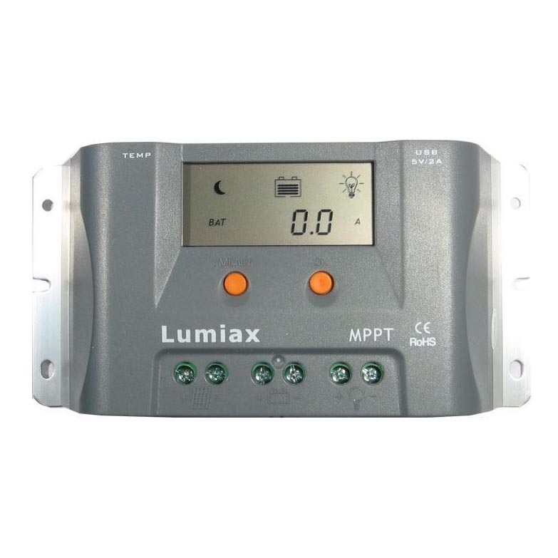 Regulador de carregamento solar MPPT MT1550EU 12V/15A
