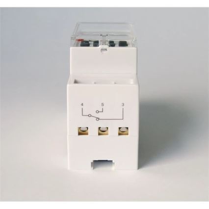 Relógio de comutação digital para calha DIN 3680W/230V
