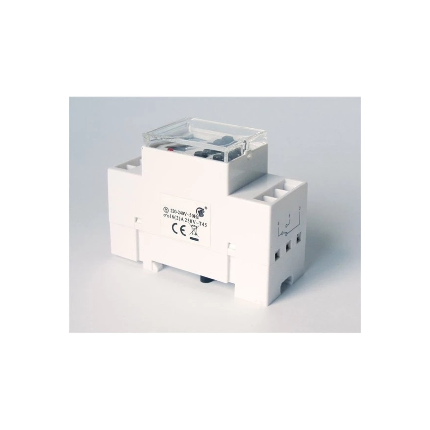 Relógio de comutação digital para calha DIN 3680W/230V