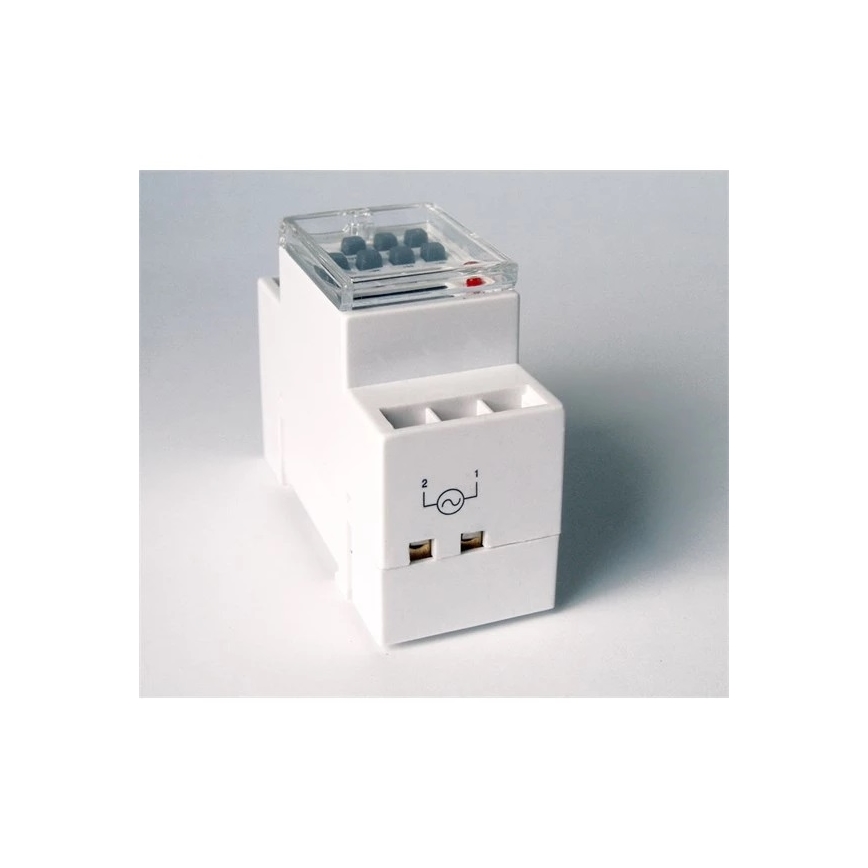 Relógio de comutação digital para calha DIN 3680W/230V