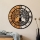 Relógio de parede diâmetro 56 cm 1xAA madeira/metal