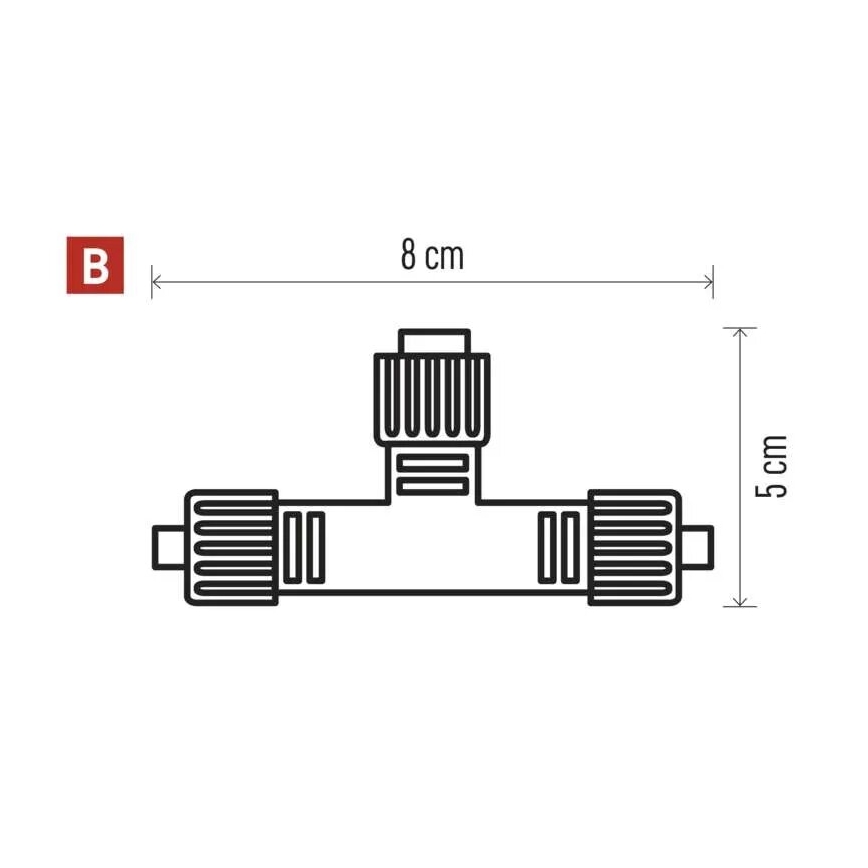 Repartidor exterior para ligação de correntes IP44