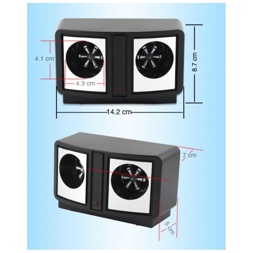 Repelente de martas e roedores 1,5W/230V