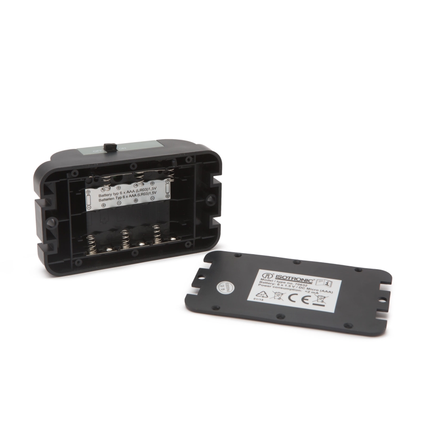 Repelente de ratos e ratos de esgoto 6xAAA IP54