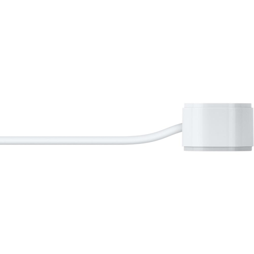 Cabo de extensão inteligente com interruptor 4Z + 2xUSB-A+1xUSB-C 1,5m Wi-Fi Tuya branco