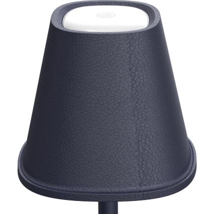 Candeeiro de mesa LED com regulação LED/3W/1800 mAh azul escuro
