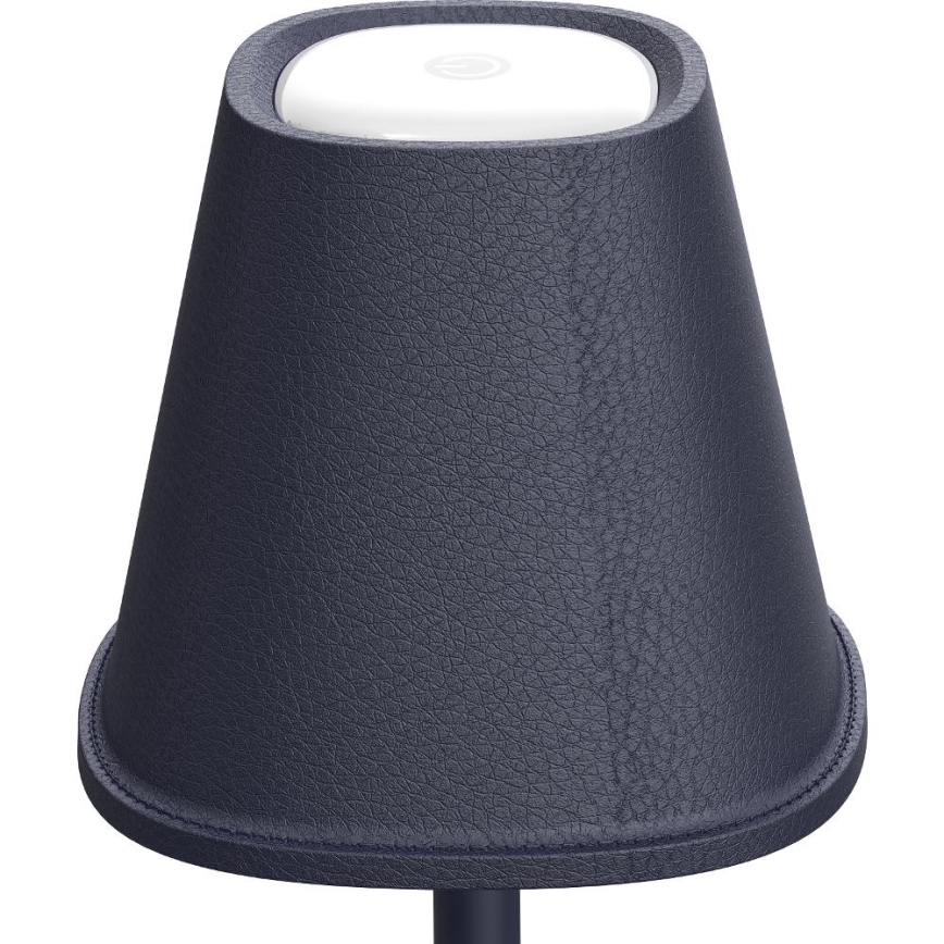 Candeeiro de mesa LED com regulação LED/3W/1800 mAh azul escuro