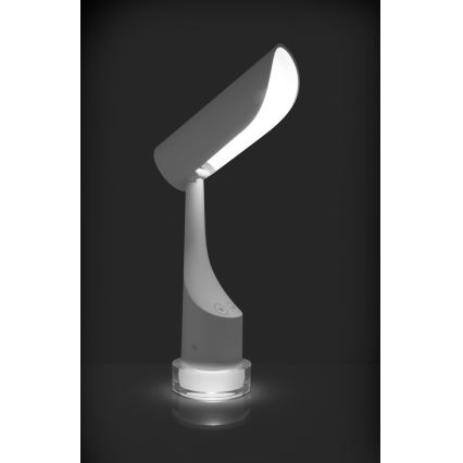 Candeeiro de mesa LED RGBW com regulação e recarregamento LED/5W/5V 2000 mAh 3000/6000K branco